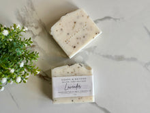 Load image into Gallery viewer, Tallow Goat milk Lavender Soap bar