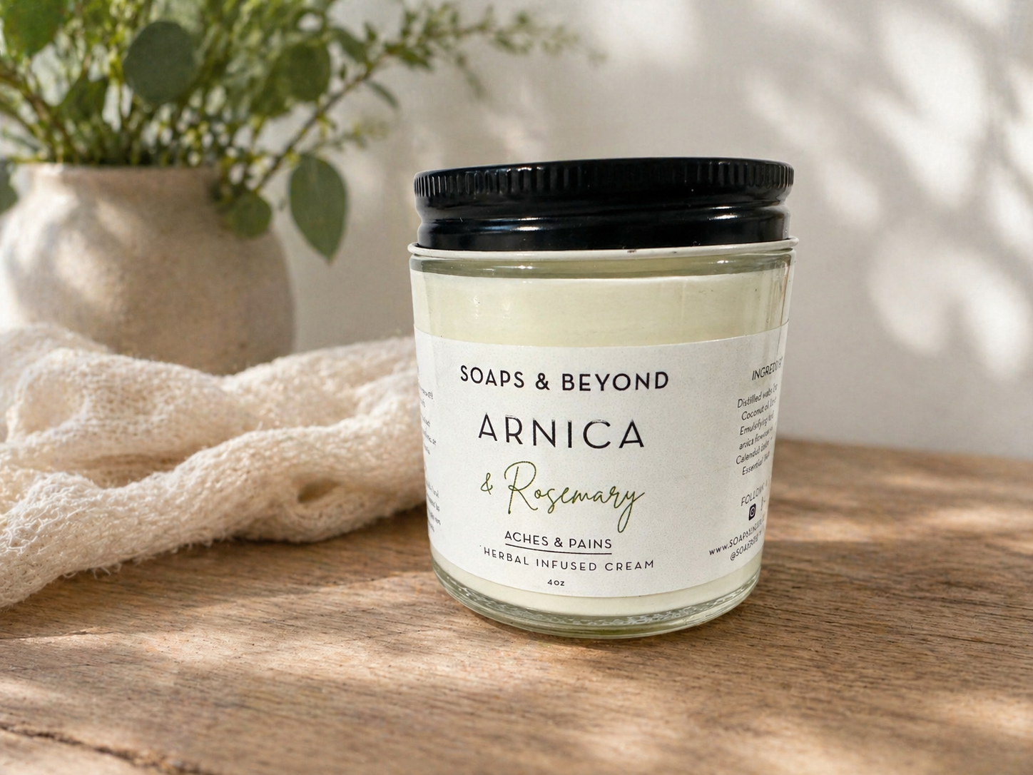 Arnica and Rosemary cream