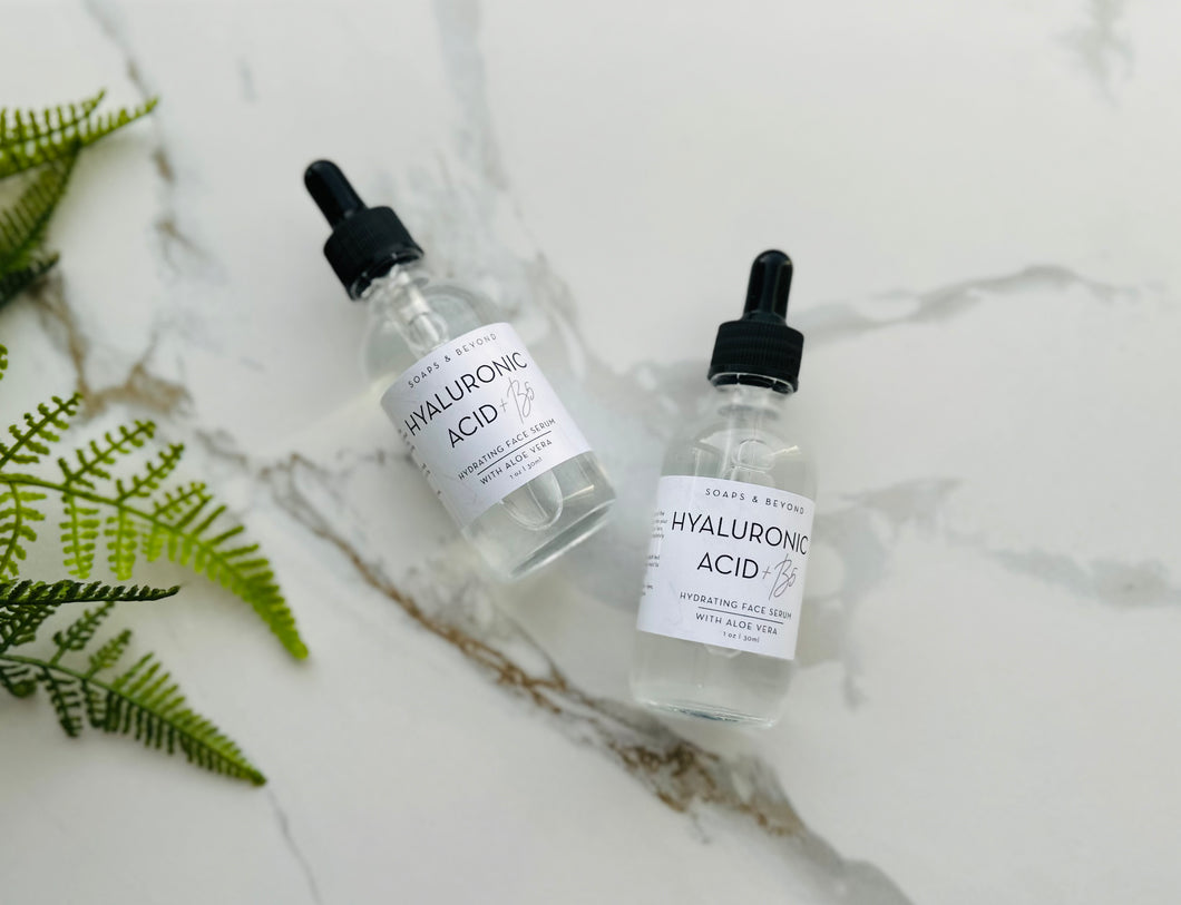 Hyaluronic acid, B5 and Aloe vera Serum