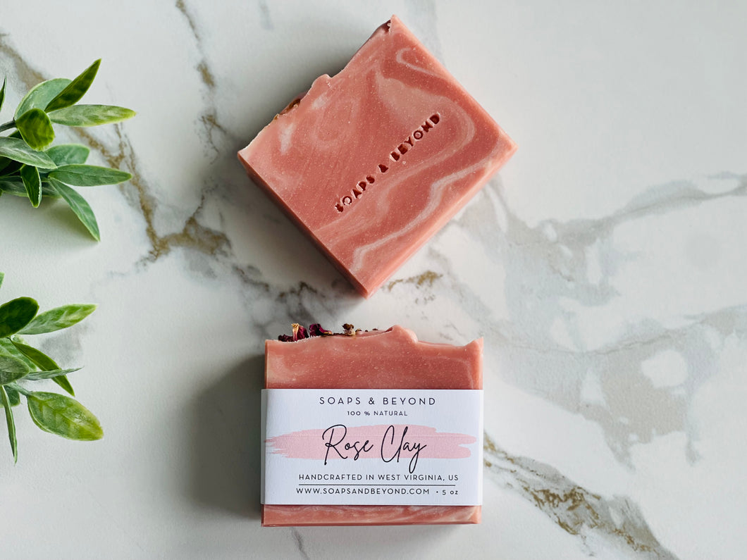 Rose Clay Soap Bar