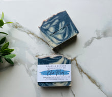 Load image into Gallery viewer, Blue Mint Exfoliating Soap Bar
