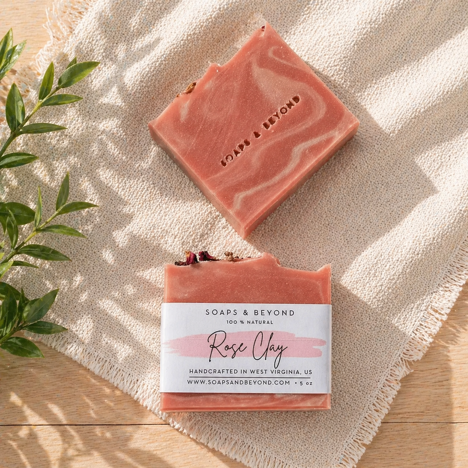 Rose Clay Soap Bar