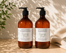 Rosemary & Mint Strengthening Shampoo and Conditioner.