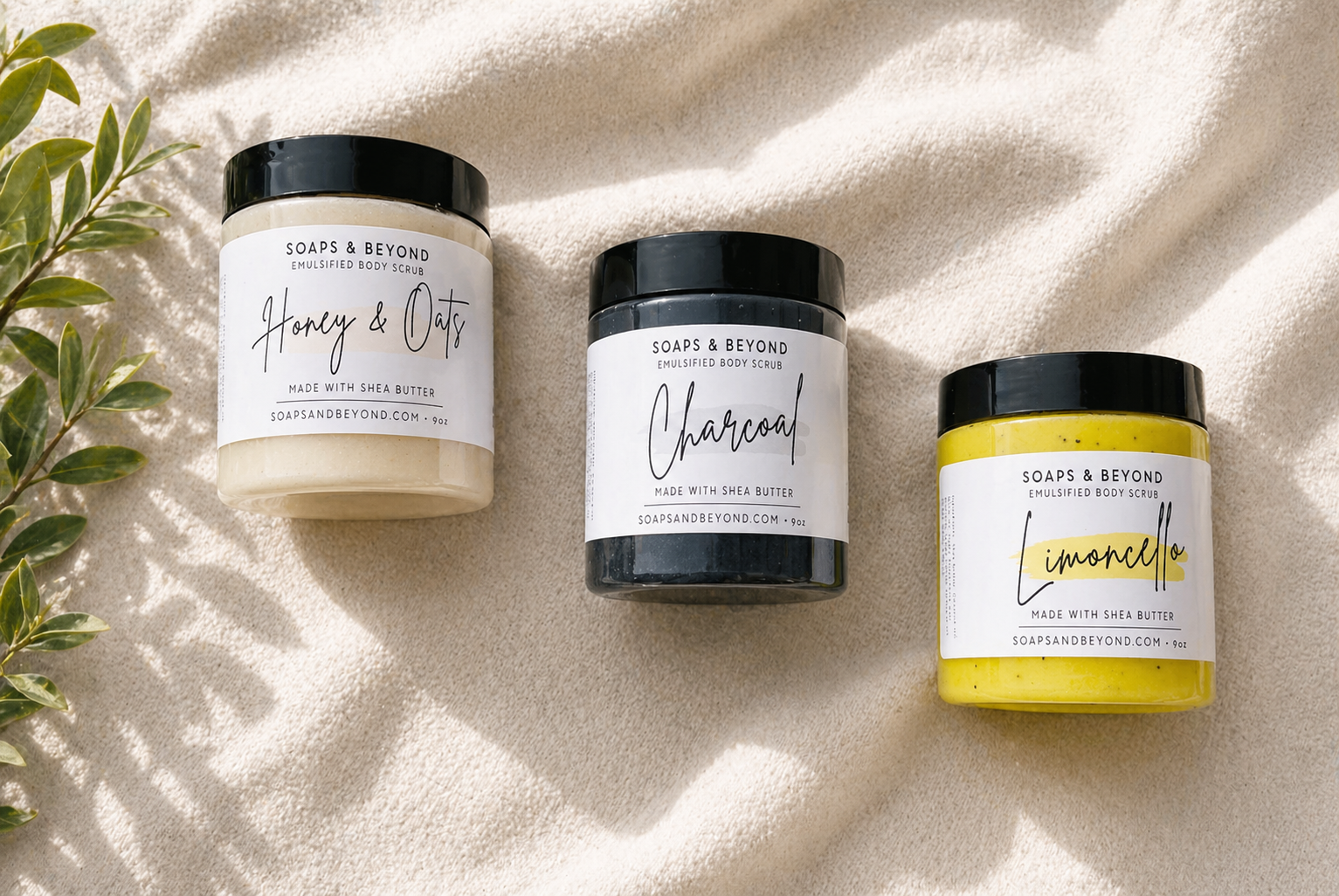 Emulsified Body Scrubs