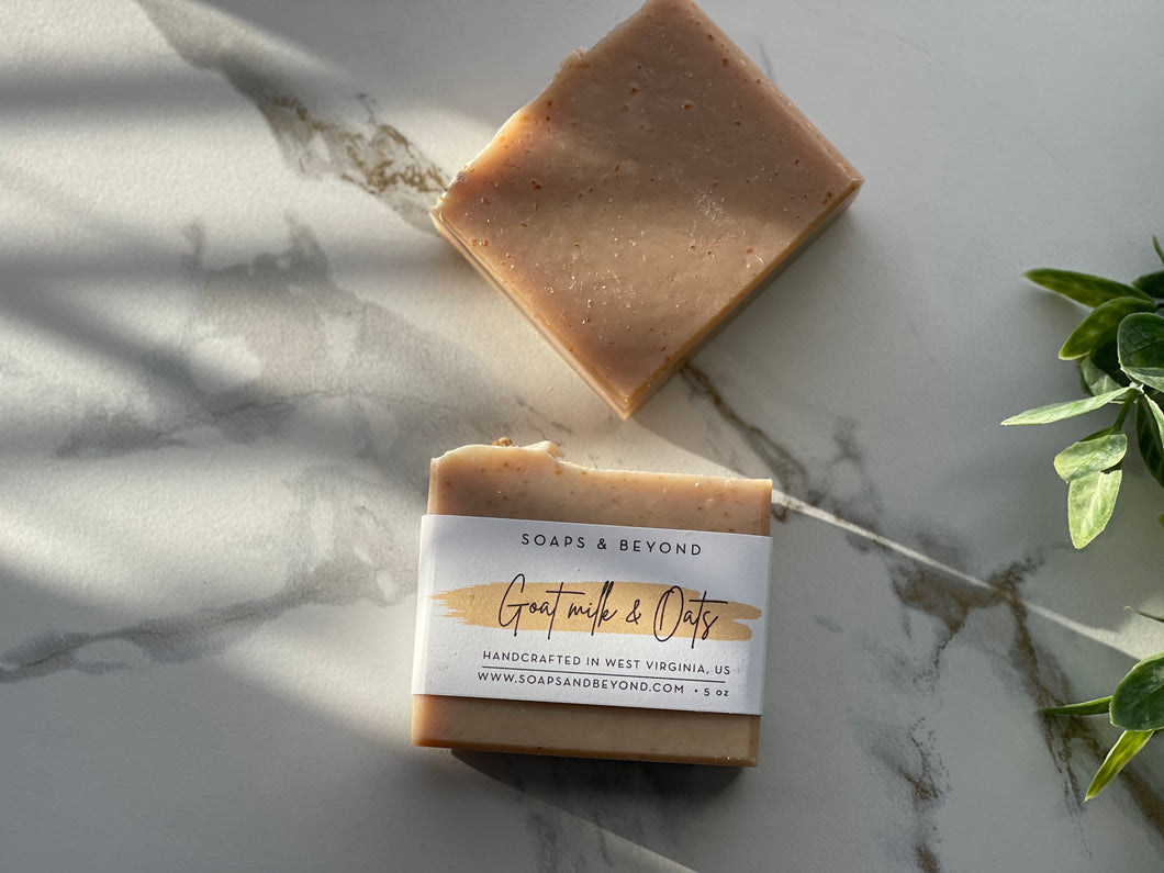 Goat milk, Honey & Oats Soap Bar